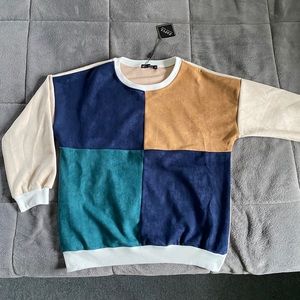 Colorblock Sweater